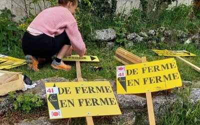 On recherche des bénévoles pour De Ferme en Ferme aux Amanins !