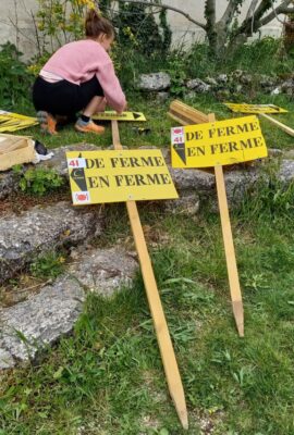 De Ferme en Ferme aux Amanins - Bénévole