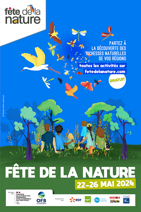 Affiche Fête de la Nature 2024 - Amanins