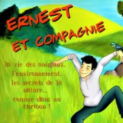 Affiche de veillée spectacle Ernest et comapgnie